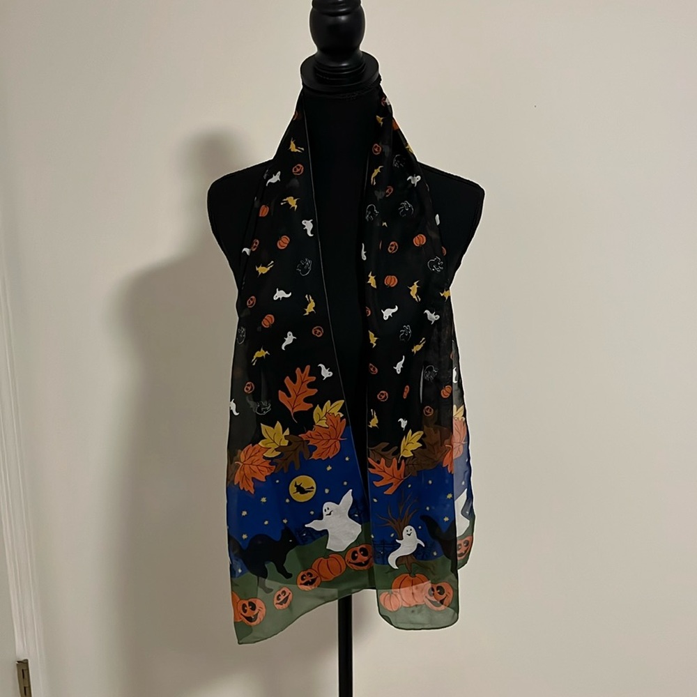 Halloween Skinny Scarf